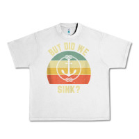 Lunar Rock mens funny boating shirt but did we sink rope anchor boat captain tank Urban Heavy Tee - linhVisuals