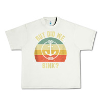 Pistachio mens funny boating shirt but did we sink rope anchor boat captain tank Urban Heavy Tee - linhVisuals