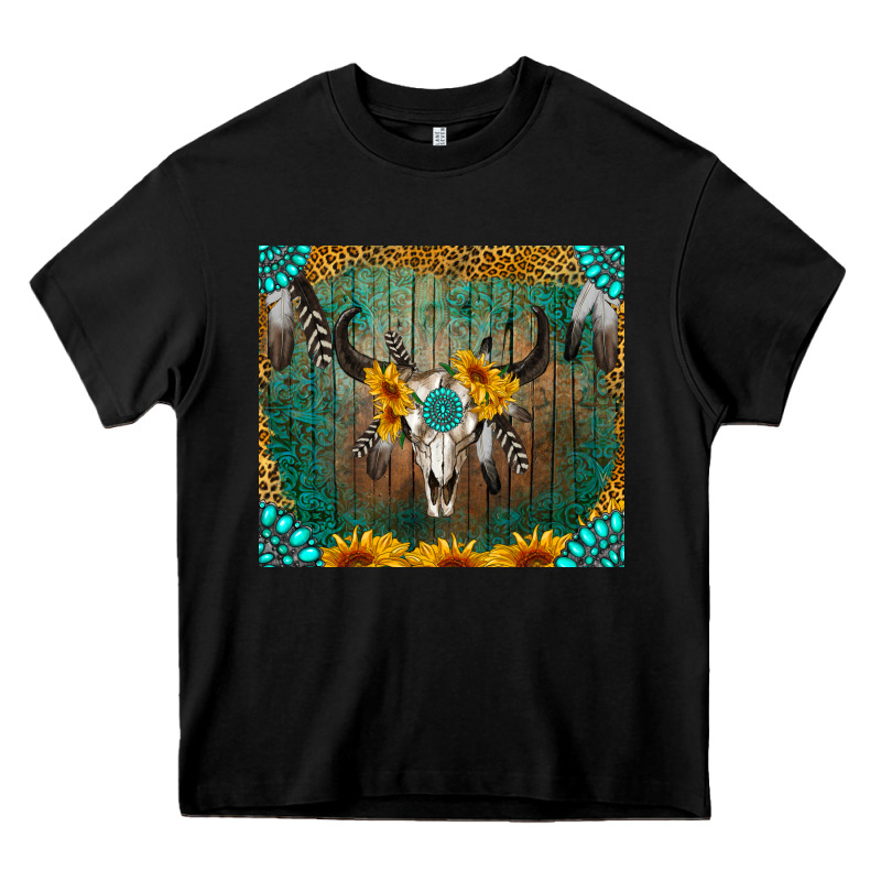 Boho Bullskull Heavy Core Tee by RanaPortraitStore | Teevron