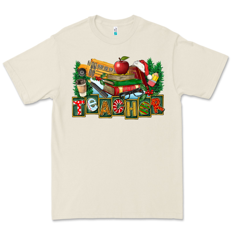 Christmas Teacher Premium Tee by FaDigitalArtStudio | Teevron