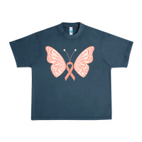 Midnight Navy gynecologic cancer support t  shirt gynecological cancer awareness pea Urban Heavy Tee - linhVisuals