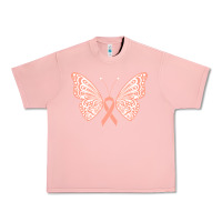 Salmon gynecologic cancer support t  shirt gynecological cancer awareness pea Urban Heavy Tee - linhVisuals