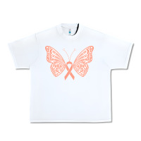 White gynecologic cancer support t  shirt gynecological cancer awareness pea Urban Heavy Tee - linhVisuals