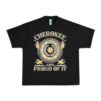 Black cherokee native american and proud of t shirt Urban Heavy Tee - linhVisuals