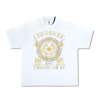 White cherokee native american and proud of t shirt Urban Heavy Tee - linhVisuals