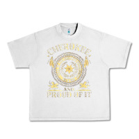 Lunar Rock cherokee native american and proud of t shirt Urban Heavy Tee - linhVisuals