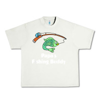 Pistachio kids papa's fishing buddy grandson or granddaughter fish t shirt Urban Heavy Tee - linhVisuals