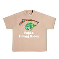 Burro kids papa's fishing buddy grandson or granddaughter fish t shirt Urban Heavy Tee - linhVisuals