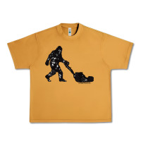 Peanut Butter mens mowing bigfoot   golf course superintendent maintenance turf t sh Urban Heavy Tee - linhVisuals