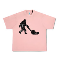 Salmon mens mowing bigfoot   golf course superintendent maintenance turf t sh Urban Heavy Tee - linhVisuals