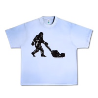 Grape Ice mens mowing bigfoot   golf course superintendent maintenance turf t sh Urban Heavy Tee - linhVisuals