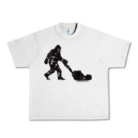 Lunar Rock mens mowing bigfoot   golf course superintendent maintenance turf t sh Urban Heavy Tee - linhVisuals