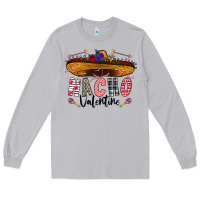 Moon Dust festive sombrero and nacho art Long Sleeve Tee - CowhideDigitalArt