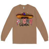 Toasted Coconut festive sombrero and nacho art Long Sleeve Tee - CowhideDigitalArt