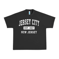 Pigment Black jersey city new jersey nj vintage established sports design pullover h Urban Heavy Tee - linhVisuals