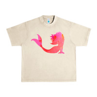 Sandshell mermaid t  shirt pink mermaid t  shirt Urban Heavy Tee - linhVisuals