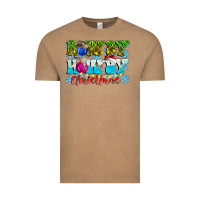 Vintage Coffee Rowdy Howdy Christmas Vintage Tee - CowhideDigitalArt