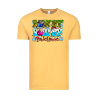 Vintage Mustard Rowdy Howdy Christmas Vintage Tee - CowhideDigitalArt