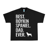Black mens best boykin spaniel dad ever   cool dog owner gift Urban Heavy Tee - linhVisuals