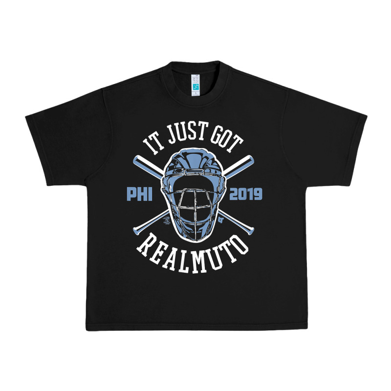 Officially Licensed Jt Realmuto Shirt   It Just Got Realmuto Urban Heavy Tee by linhVisuals | Teevron