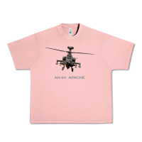 Salmon ah 64 apache longbow helicopter t shirt t shirt Urban Heavy Tee - linhVisuals