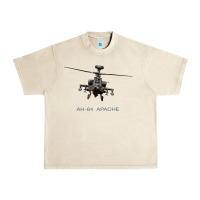 Sandshell ah 64 apache longbow helicopter t shirt t shirt Urban Heavy Tee - linhVisuals