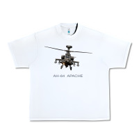 White ah 64 apache longbow helicopter t shirt t shirt Urban Heavy Tee - linhVisuals