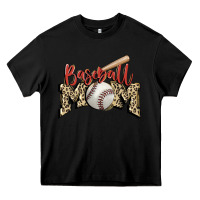 Black baseball mom Heavy Core Tee - FaDigitalArtStudio
