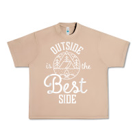 Burro outside is the best side for outdoor campers and hikers t shirt Urban Heavy Tee - linhVisuals