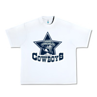 White the cowboys football Urban Heavy Tee - linhVisuals