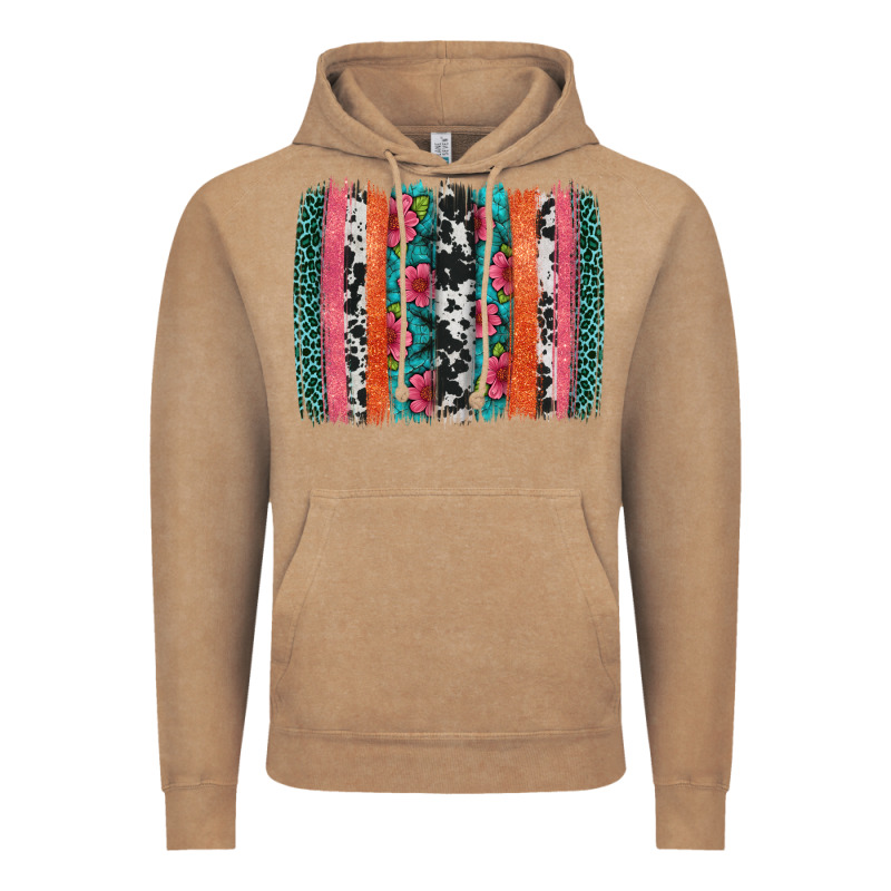 Easter Spring Floral Brushstroke Vintage Hoodie by Artiststas | Teevron