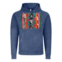 Vintage Denim easter spring floral brushstroke Vintage Hoodie - Artiststas