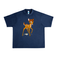 Navy bambi Urban Heavy Tee - linhVisuals