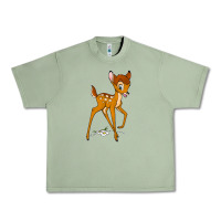 Oil Green bambi Urban Heavy Tee - linhVisuals