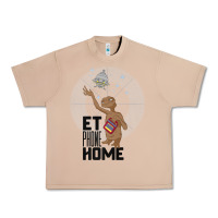 Burro e.t. phone home spaceship flying away premium t shirt Urban Heavy Tee - linhVisuals