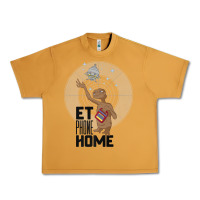 Peanut Butter e.t. phone home spaceship flying away premium t shirt Urban Heavy Tee - linhVisuals