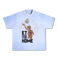 Grape Ice e.t. phone home spaceship flying away premium t shirt Urban Heavy Tee - linhVisuals