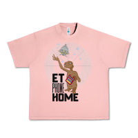 Salmon e.t. phone home spaceship flying away premium t shirt Urban Heavy Tee - linhVisuals