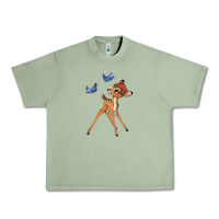 Oil Green bambi Urban Heavy Tee - linhVisuals
