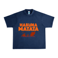 Navy lion king hakuna matata Urban Heavy Tee - linhVisuals