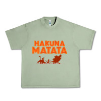 Oil Green lion king hakuna matata Urban Heavy Tee - linhVisuals
