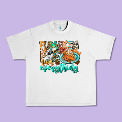 Pumpkin Pie Fixes Everything Urban Heavy Tee Designed By Cowhidedigitalart