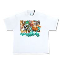 White Pumpkin Pie Fixes Everything Urban Heavy Tee - CowhideDigitalArt