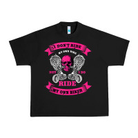 Black biker gear motorcycle gifts biker chick i ride my biker tank top Urban Heavy Tee - linhVisuals