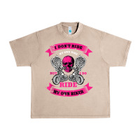 French Oak biker gear motorcycle gifts biker chick i ride my biker tank top Urban Heavy Tee - linhVisuals