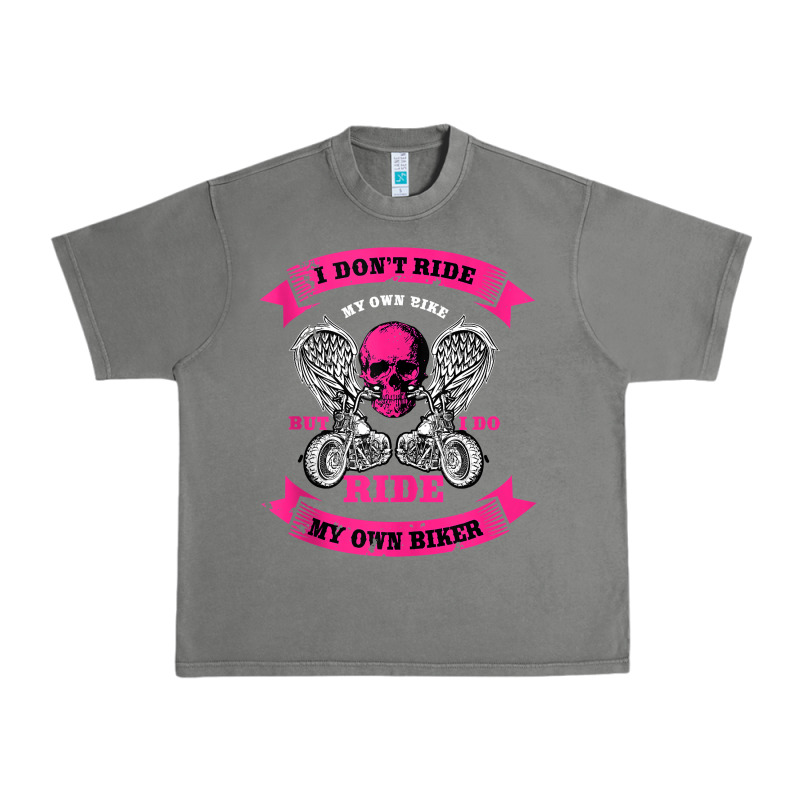 Biker Gear Motorcycle Gifts Biker Chick I Ride My Biker Tank Top Urban Heavy Tee by linhVisuals | Teevron
