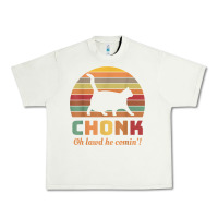 Pistachio chonk cat scale meme retro oh lawd he comin' memes t shirt Urban Heavy Tee - linhVisuals