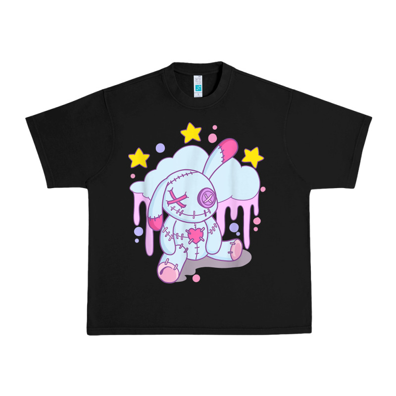 Bunny Pastel Goth Voodoo Doll T Shirt Urban Heavy Tee by linhVisuals | Teevron