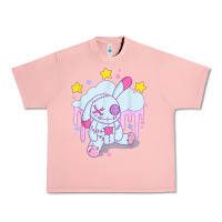 Salmon bunny pastel goth voodoo doll t shirt Urban Heavy Tee - linhVisuals