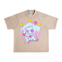 French Oak bunny pastel goth voodoo doll t shirt Urban Heavy Tee - linhVisuals